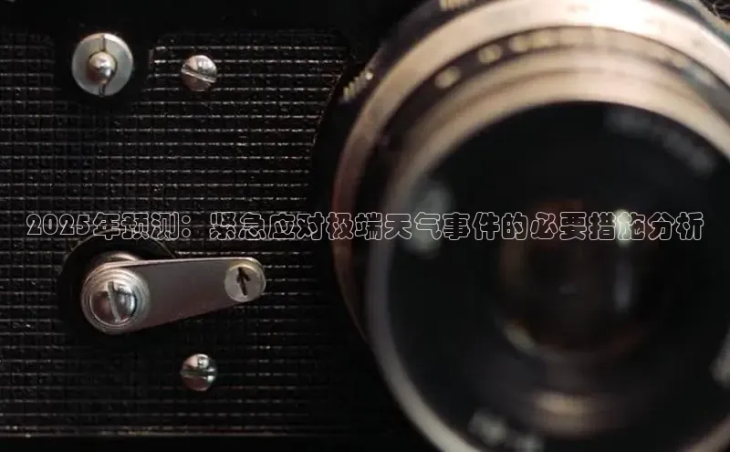 2025年预测：紧急应对极端天气事件的必要措施分析